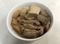 豆腐とこんにゃく煮物